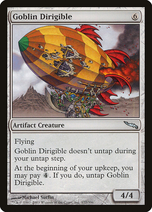 Goblin Dirigible — art by Michael Sutfin