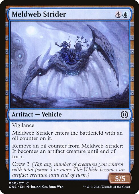 Meldweb Strider — art by Julian Kok Joon Wen