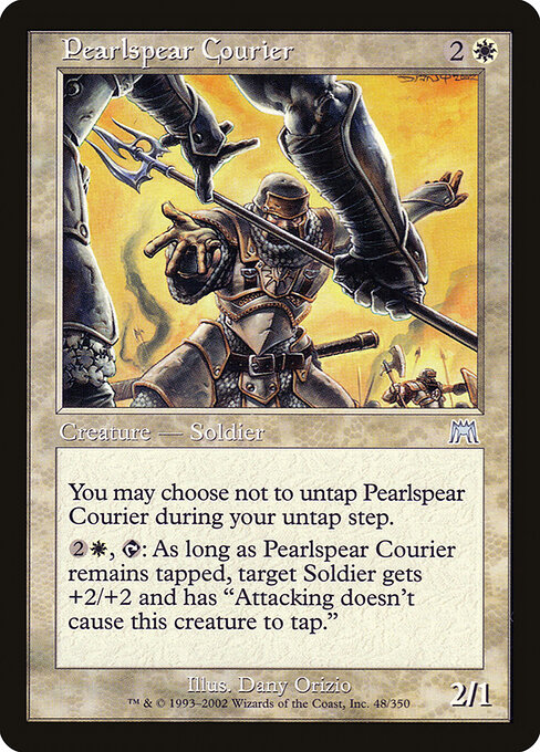 Pearlspear Courier — art by Dany Orizio