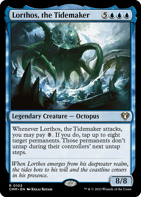 Lorthos, the Tidemaker — art by Kekai Kotaki