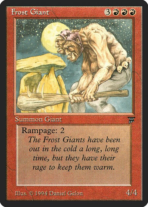 Frost Giant — art by Daniel Gelon