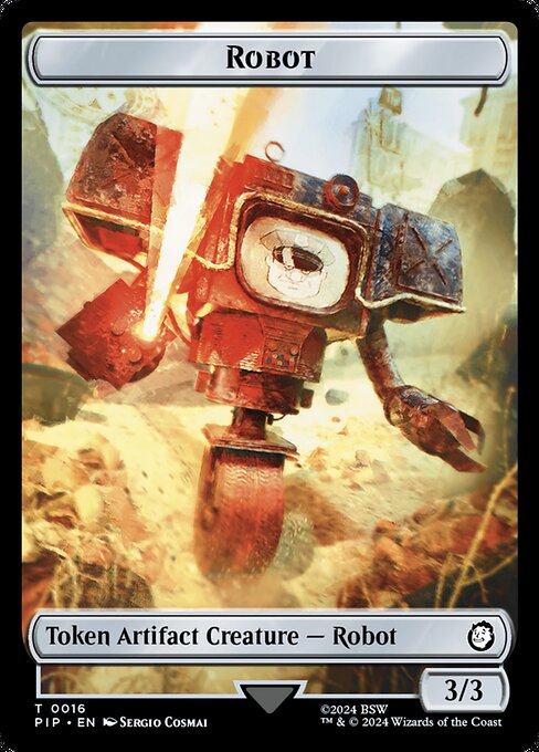 Robot — art by Sergio Cosmai