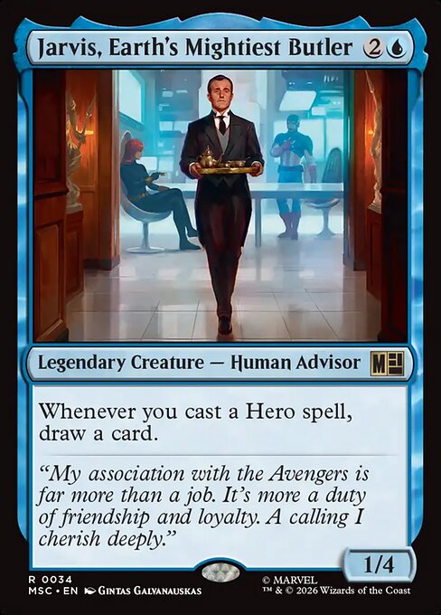 Jarvis, Earth's Mightiest Butler — art by Gintas Galvanauskas