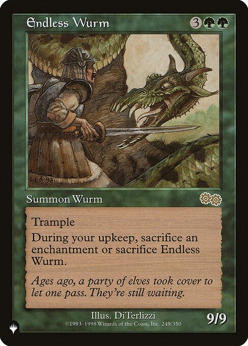 Endless Wurm — art by DiTerlizzi