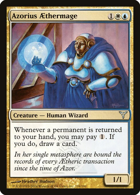 Azorius Aethermage — art by Heather Hudson