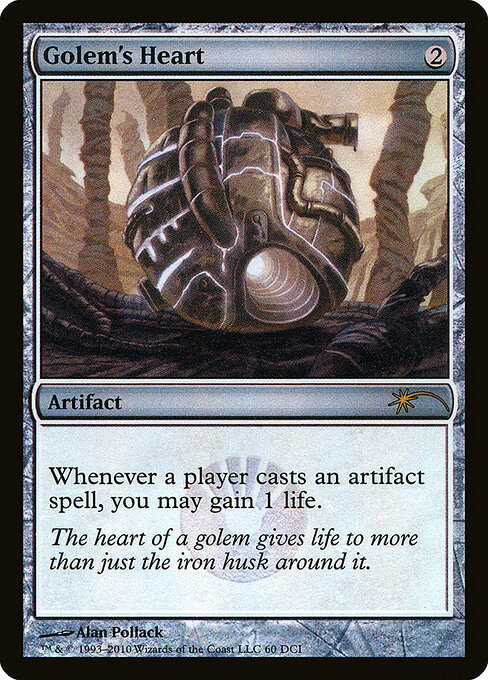 Golem's Heart — art by Alan Pollack