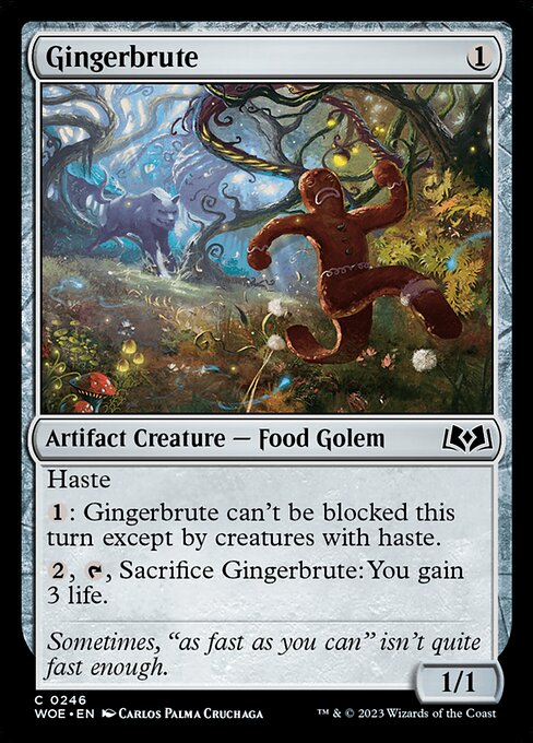 Gingerbrute — art by Carlos Palma Cruchaga