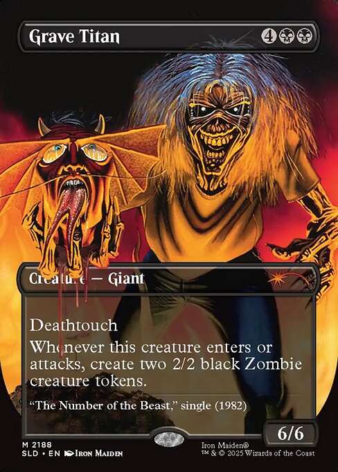Grave Titan — art by Iron Maiden