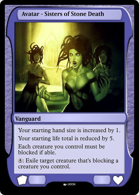 Sisters of Stone Death Avatar — art by UDON