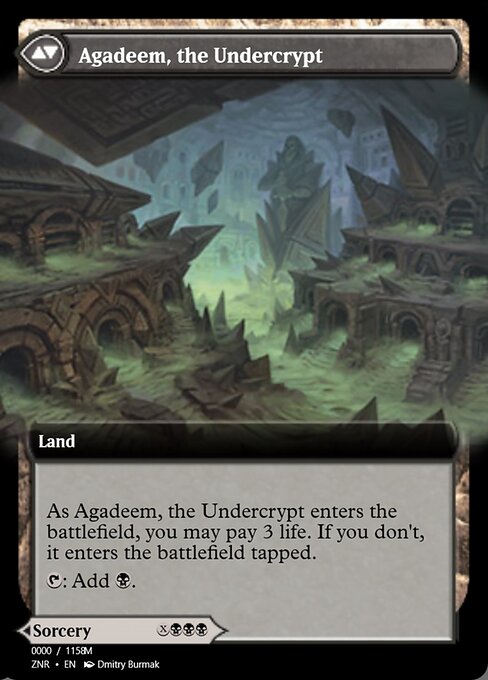Agadeem's Awakening // Agadeem, the Undercrypt — art by Dmitry Burmak