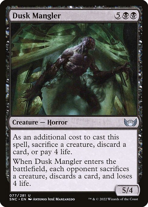 Dusk Mangler — art by Antonio José Manzanedo