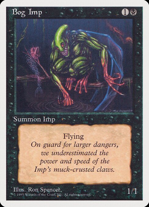 Bog Imp — art by Ron Spencer