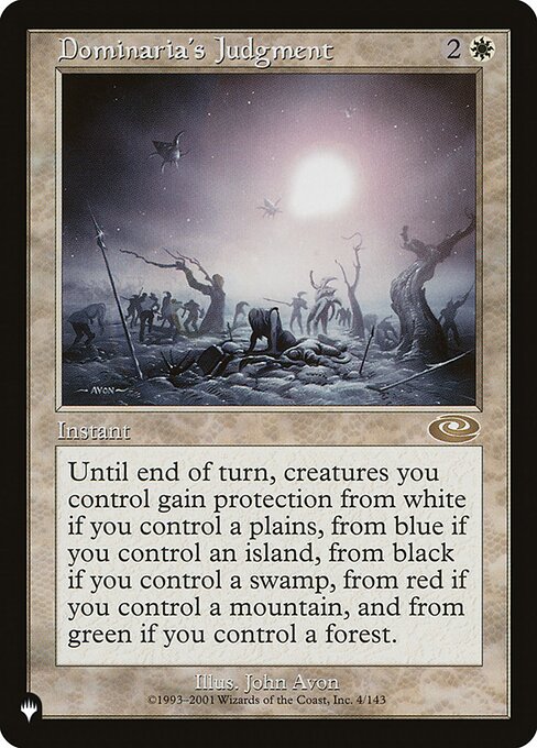 Dominaria's Judgment — art by John Avon