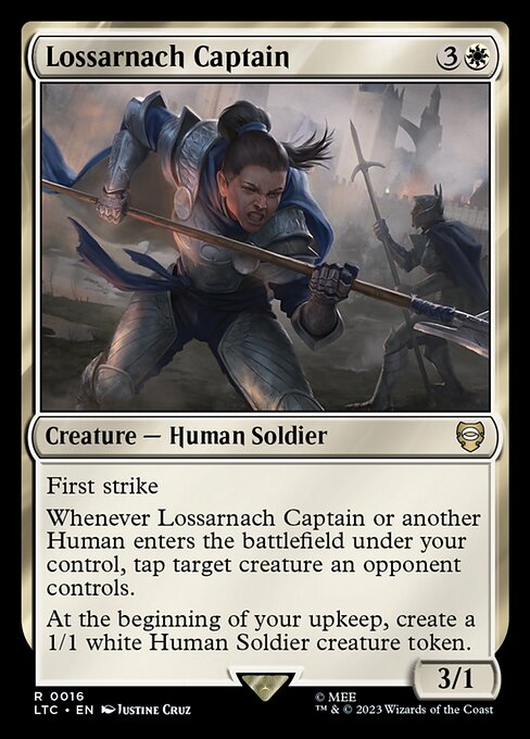 Lossarnach Captain — art by Justine Cruz