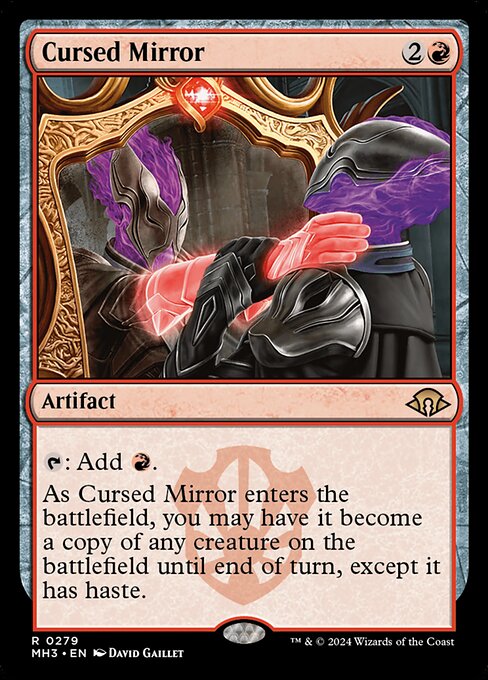 Cursed Mirror — art by David Gaillet