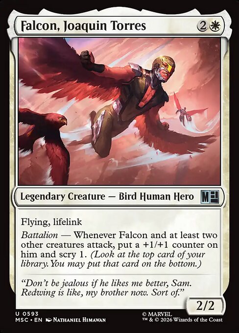 Falcon, Joaquin Torres — art by Nathaniel Himawan