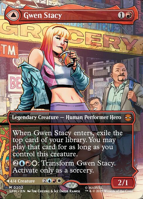 Gwen Stacy // Ghost-Spider — art by Jim Cheung
