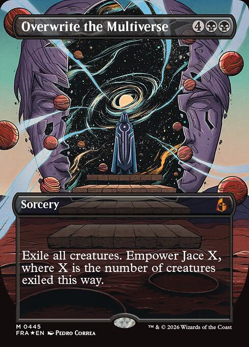 Overwrite the Multiverse — art by Pedro Correa