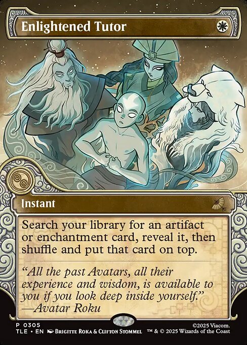 Enlightened Tutor — art by Brigitte Roka & Clifton Stommel