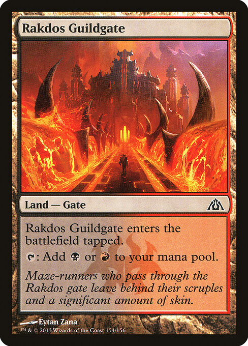 Rakdos Guildgate — art by Eytan Zana