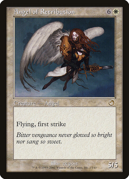 Angel of Retribution — art by rk post