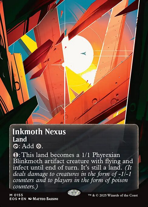 Inkmoth Nexus — art by Matteo Bassini