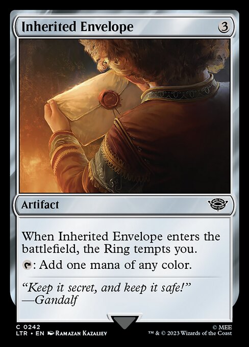 Inherited Envelope — art by Ramazan Kazaliev