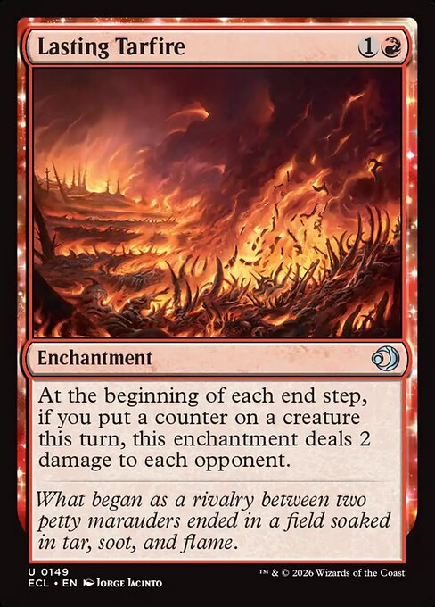 Lasting Tarfire — art by Jorge Jacinto