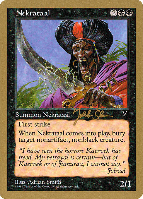 Nekrataal — art by Adrian Smith