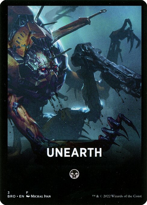 Unearth (Theme) — art by Michal Ivan
