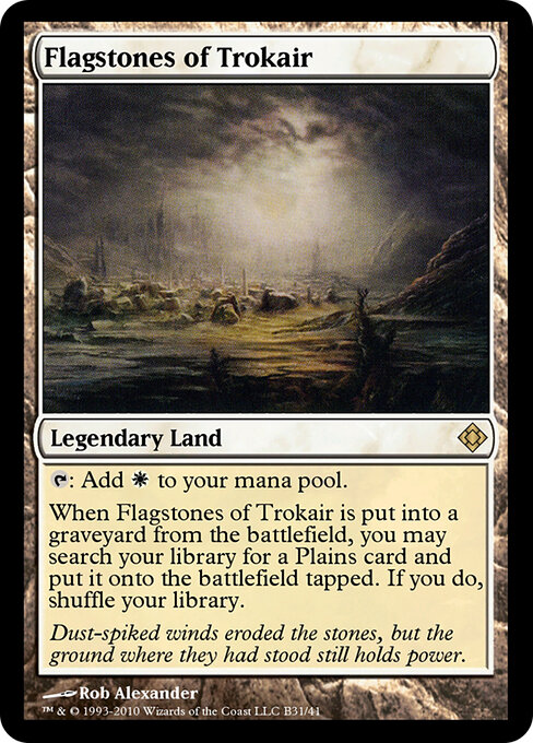 Flagstones of Trokair — art by Rob Alexander
