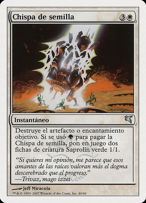 Seed Spark — art by Jeff Miracola