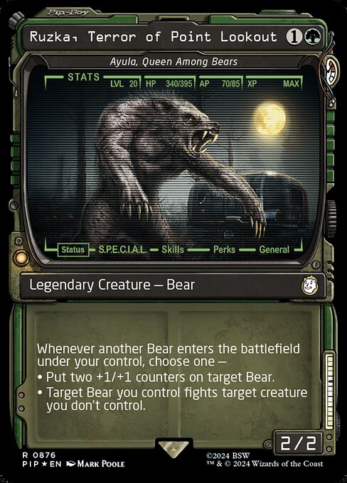 Ayula, Queen Among Bears — art by Mark Poole