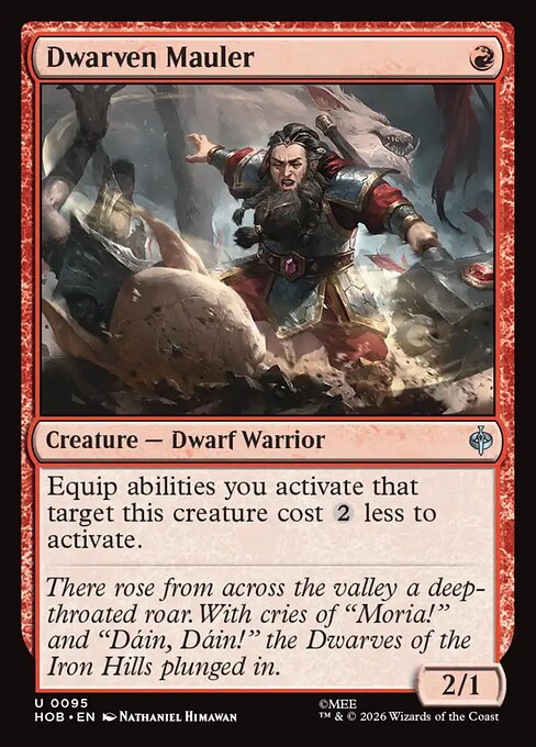 Dwarven Mauler — art by Nathaniel Himawan