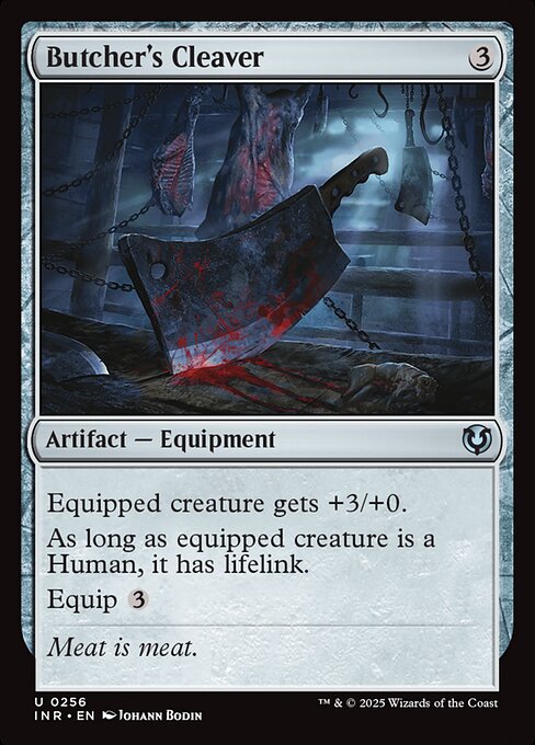 Butcher's Cleaver — art by Johann Bodin