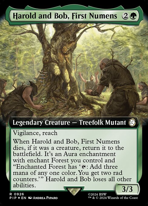 Harold and Bob, First Numens — art by Andrea Piparo