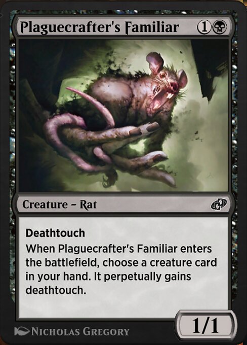 Plaguecrafter's Familiar — art by Nicholas Gregory