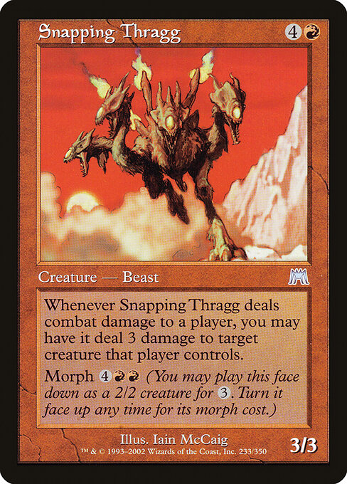 Snapping Thragg — art by Iain McCaig