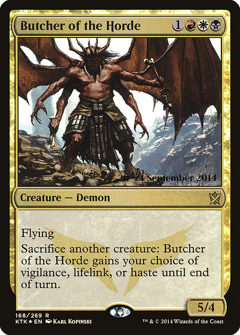 Butcher of the Horde — art by Karl Kopinski