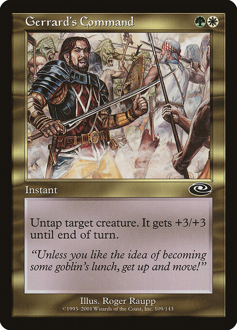 Gerrard's Command — art by Roger Raupp