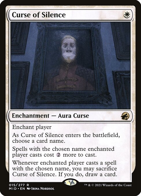 Curse of Silence — art by Irina Nordsol