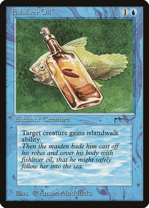 Fishliver Oil — art by Anson Maddocks