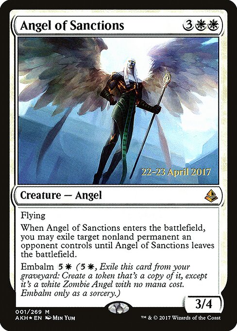 Angel of Sanctions — art by Min Yum
