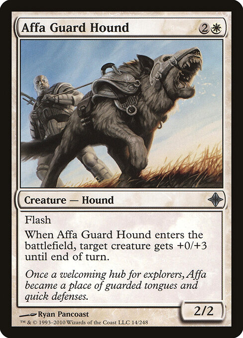 Affa Guard Hound — art by Ryan Pancoast