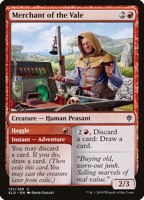 Merchant of the Vale // Haggle — art by David Gaillet