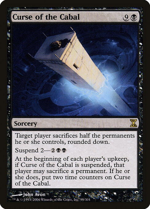 Curse of the Cabal — art by John Avon