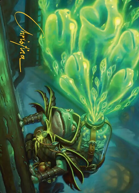Burrog Barrage // Burrog Barrage — art by Christina Kraus