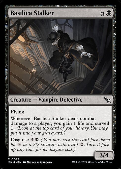 Basilica Stalker — art by Nicholas Gregory