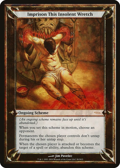 Imprison This Insolent Wretch — art by Jim Pavelec