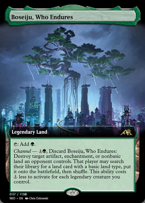 Boseiju, Who Endures — art by Chris Ostrowski